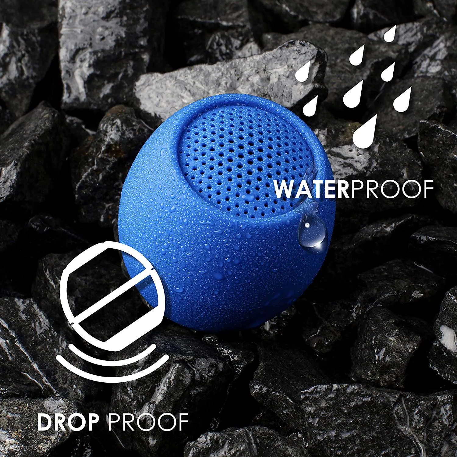 ZERO Mini Wireless Bluetooth Speaker - Blue